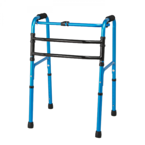 Andador Aluminio Plegable Azul