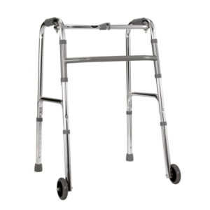 Andador Aluminio Plegable 2 ruedas